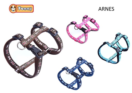 [YM0601] Arnés hueso 1.0x20-35 cm - Accesorios para mascotas