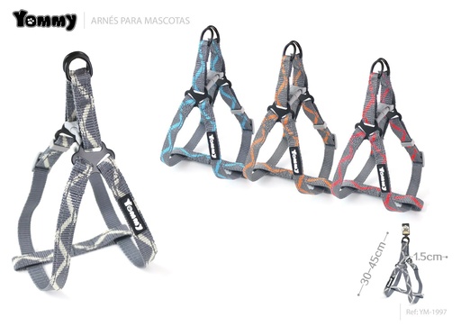[YM1997] Corrrea para mascotas 1.5*30-45 cm - Accesorios de nylon