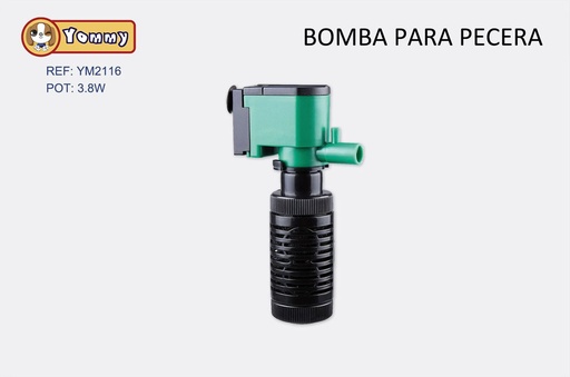 [YM2116] Filtro interno para acuarios 3.8W 500L/H