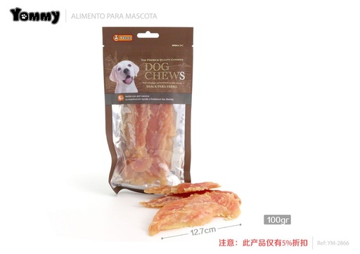 [YM2866] Alimento para mascotas pollo entero 12.7cm 100g