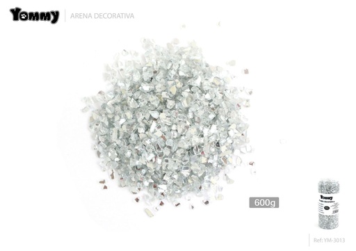 [YM3013] Arena decorativa para acuarios 700g - Decoración acuática