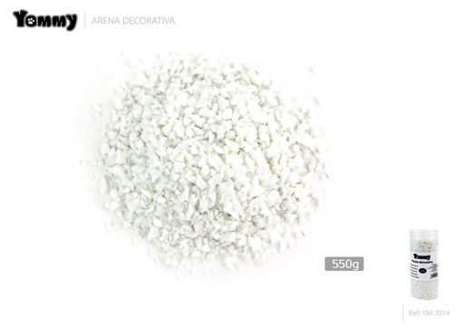 [YM3014] Arena decorativa para acuarios 550g - Decoración de peces