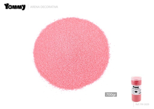 [YM3029] Arena rosa decorativa para acuarios 700g