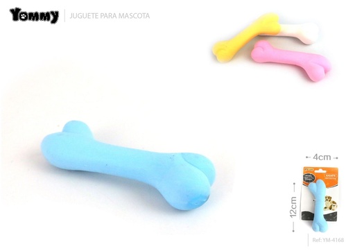[YM4168] Juguete de caucho 12*4*2.5 cm - Juguete para mascotas