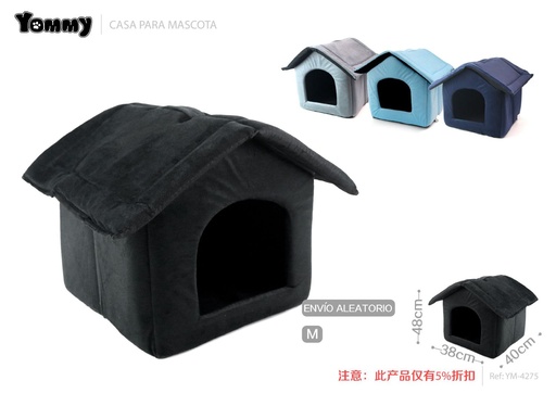 [YM4275] Casa para mascotas M 46x49x41 cm - Accesorios para mascotas