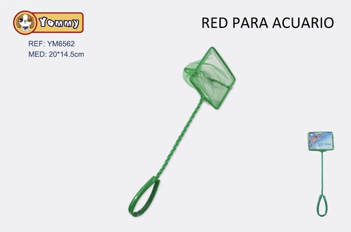 [YM6562] Red acuática para acuarios 8 pulgadas