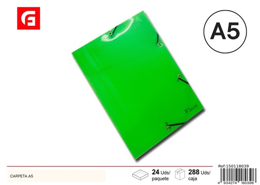 [150118039] Carpeta A5 - Material de oficina y archivadores