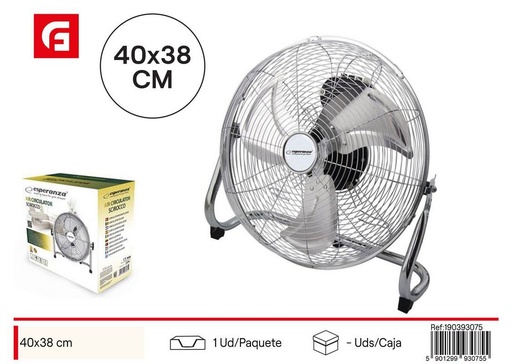 [190393075] Ventilador de suelo metal para climatización