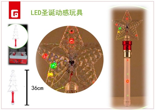 [138224669] Luces decorativas de Navidad LED con música y animación