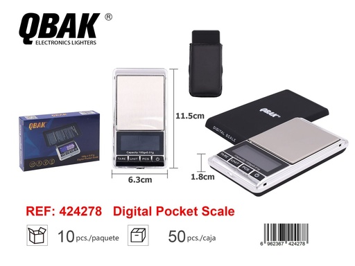 [141242427] Báscula digital QBAK 424278 para pesaje preciso