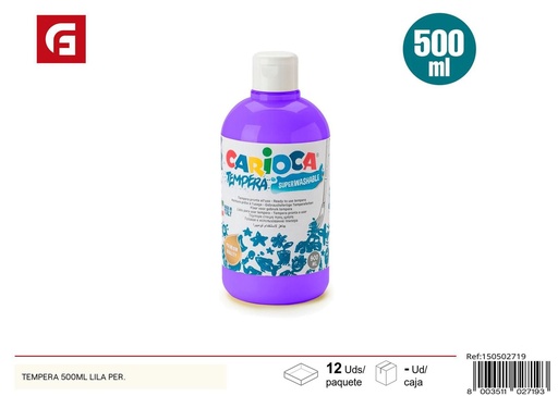 [150502719] Pintura acrílica lila 500 ml - Material escolar y de arte