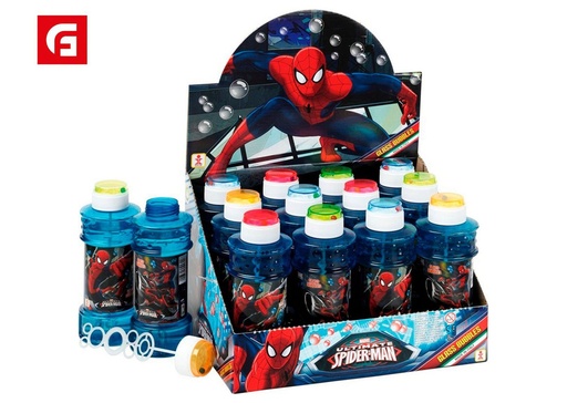 [162015160] Pompas de jabón 300cc Spiderman - Juguetes