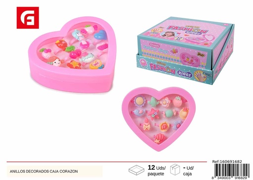 [160691682] Juguetes de maquillaje con caja corazón - Juguetes de belleza y manualidades