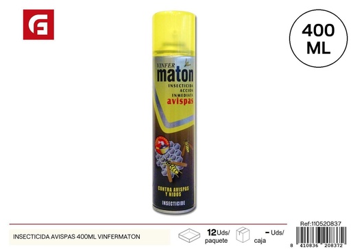 [110520837] Insecticida para avispas 400ml Vinfermaton - Limpiadores y productos de limpieza