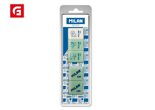 [150799418] BLISTER 2 GOMAS 430 + 3 GOMAS 445 - Esenciales para la escritura y el arte