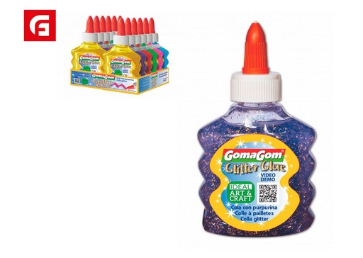 [155215161] Glitter glue metal para manualidades