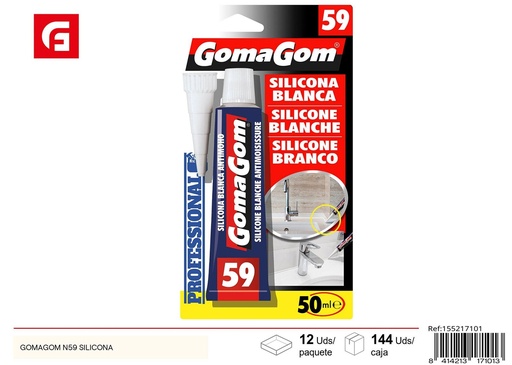 [155217101] Silicona Gomagom N59 - Adhesivos de manualidad