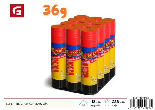 [A002539] SuperTite Stick adhesivo 36 g - Manualidades y pegamentos