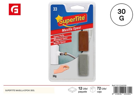 [A002482] Super glue Masilla epóxica 30g - Manualidades