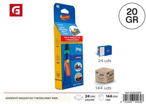 [A002492] Adhesivo para maquetas 30ml - Pegamentos