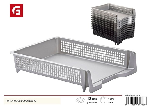 [120121408] Portafolios Domo negro para organizar documentos