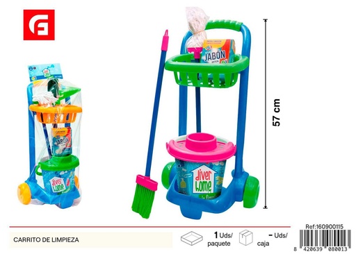 [160900115] Carrito de limpieza - Juguetes para niños