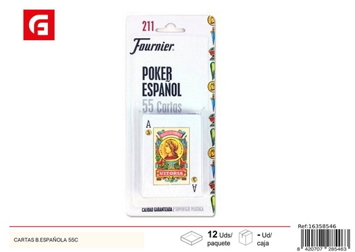 [16358546] Baraja española de 55 cartas - Juguetes de cartas