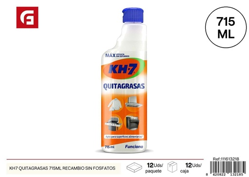 [111613218] Quitagrasa KH7 715 ml recambio - Productos de limpieza