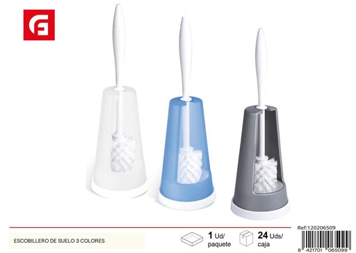 [120206509] Escobillero de baño de 3 colores - Productos de limpieza