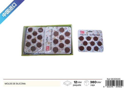 [9630945] Molde de silicona para chocolate - Utensilios de cocina