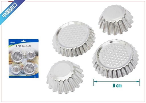 [9630991] Molde de 8 piezas para pasteles - Utensilios de cocina