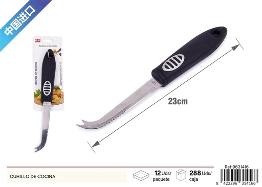 [9631416] Cuchillo de cocina, herramienta afilada para cortes precisos