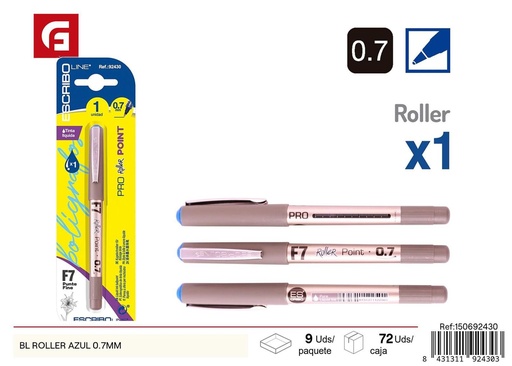 [150692430] Bolígrafo azul 0.7 mm - Material de oficina