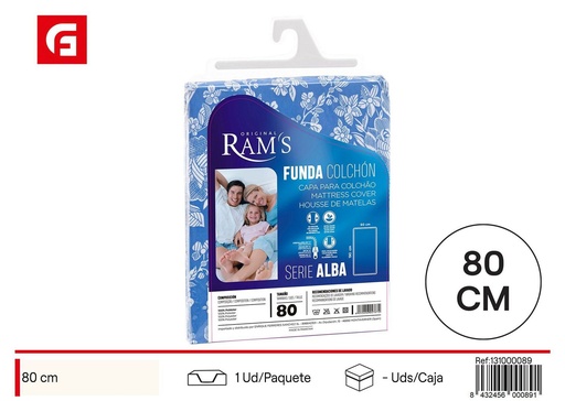 [131000089] Funda de colchón cama 80 estampada alba - Ropa de cama 