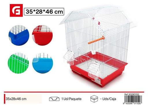 [302901152] Jaula pajalo 35*28*46cm BPS-1152 para aves y mascotas