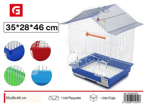 [302901251] Jaula para pájaros 35*28*46 cm - Accesorios para mascotas 