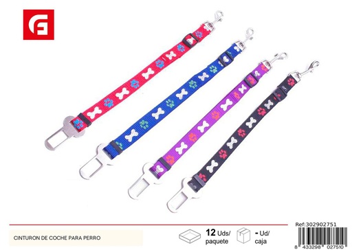 [302902751] Cinturón de coche para perro - Accesorios para mascotas