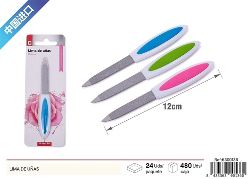 [6300136] Lima de uñas - Productos para uñas y cuidado personal