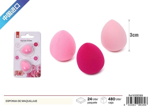 [6300189] Esponja de maquillaje - Herramientas de belleza y maquillaje facial