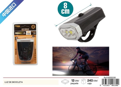 [6500330] Luz de bicicleta para seguridad nocturna