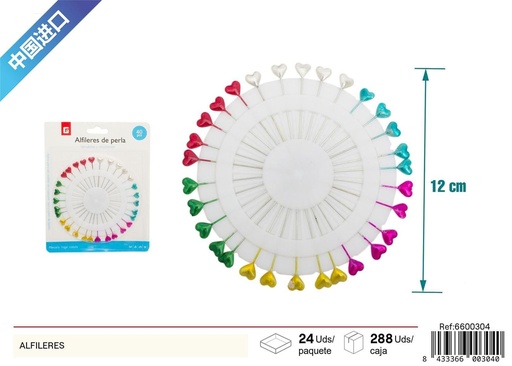 [6600304] Agujas de colores alfileres - Accesorios de costura