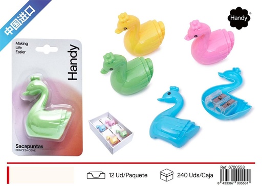 [6700553] Sacapuntas cisne - Material escolar y artículos de papelería