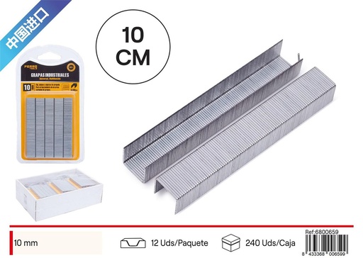 [6800659] Grapas 10mm para grapadoras y fijación