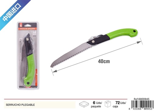 [6800945] Serrucho plegable para carpintería y bricolaje