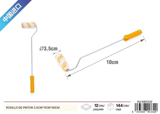 [6801332] Rodillo de pintor 3.5cmx11cmx50cm para aplicar pintura