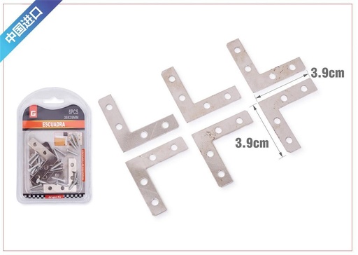 [6801666] Escuadras de marco 3.9x3.9 para soporte de muebles