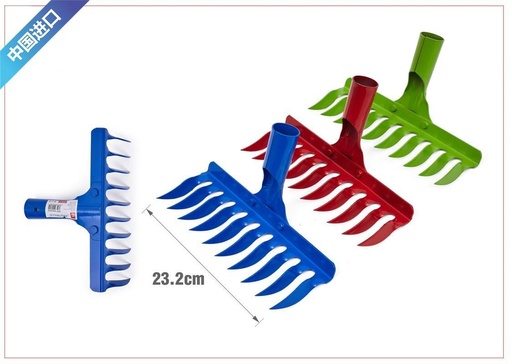 [6802605] Rastrillo 10 púas para jardinería y mantenimiento