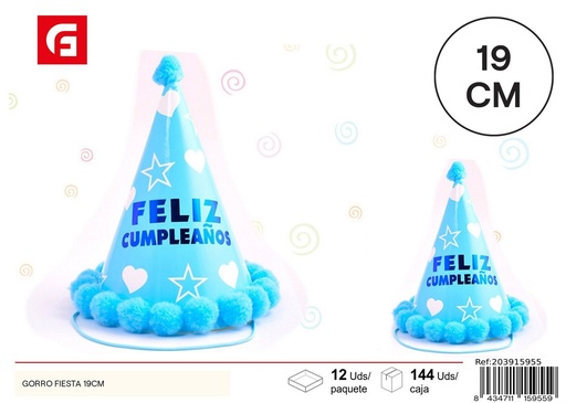 [203915955] Gorro fiesta triangular - Artículos para fiestas