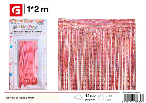 [203975639] Cortina de flecos 1m*2m - Decoraciones de fiesta