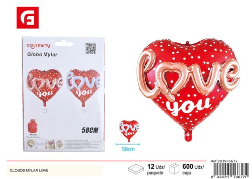 [203976677] GLOBOS MYLAR LOVE - Decoraciones para fiestas